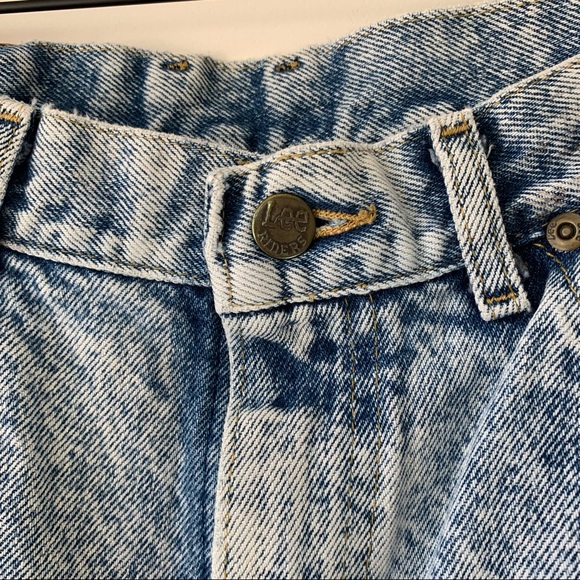 Vintage 80’s Lee acid wash capris 28” - Picture 4 of 8